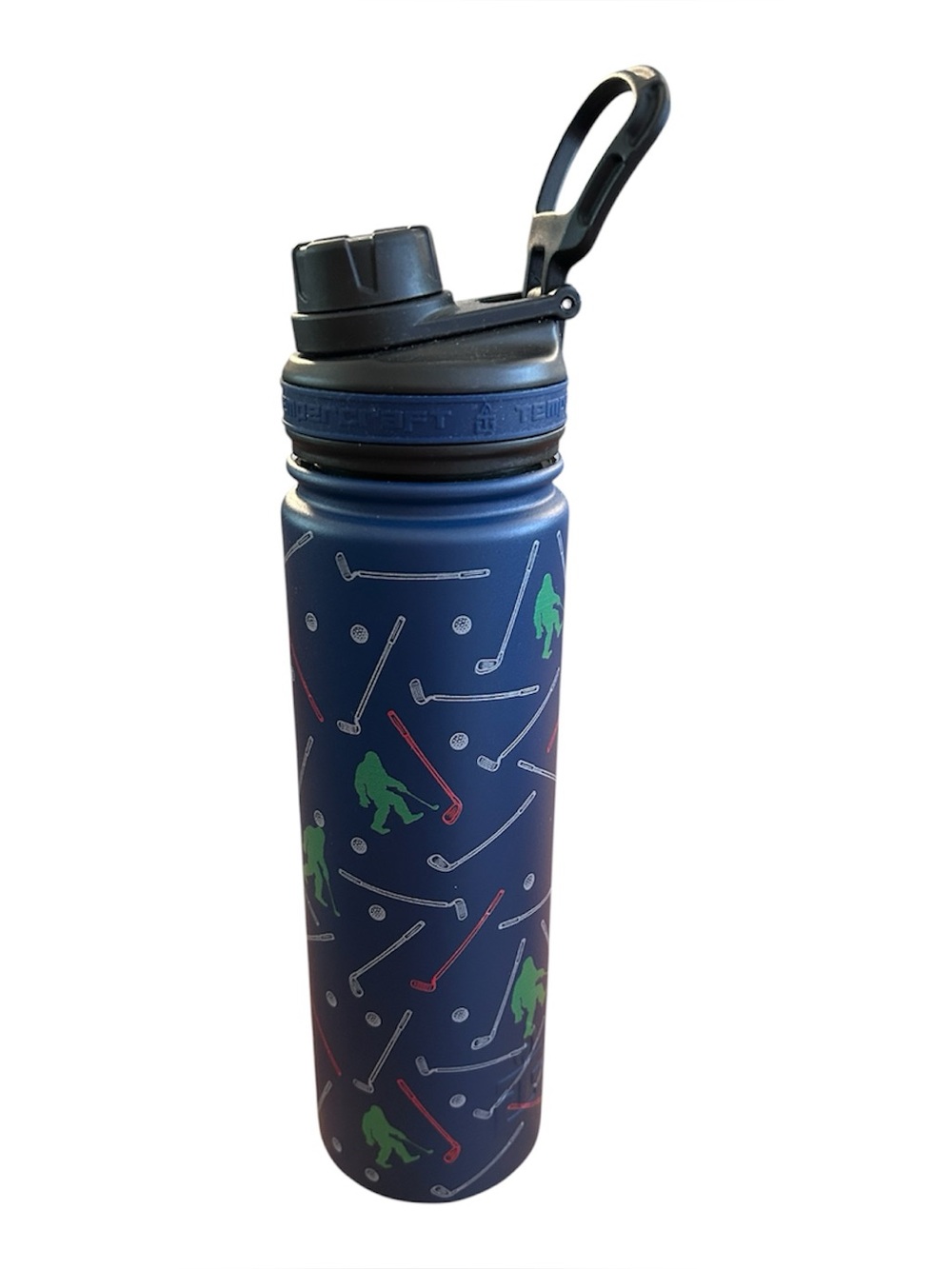 TemperCraft Sport Water Bottle with Golf Bigfoot 22 oz